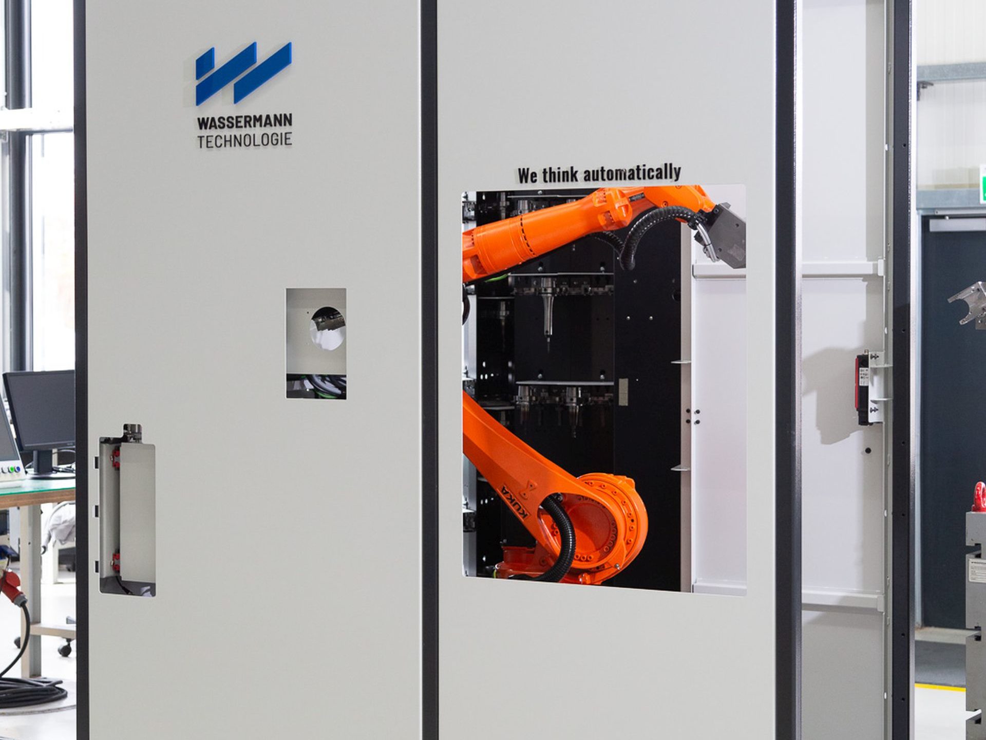 CNC Automation Roboterlösung Werkstück-Werkzeug-Handling
